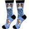 Show in main carousel: E&S PETS Cavalier King Charles Life Is Better Socks, Light Blue, one size slide 1 of 3