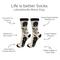 Show in main carousel: E&S PETS Labradoodle Life Is Better Socks, Cream, one size slide 2 of 3