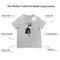 Show in main carousel: E&S PETS Black & White Cat T-Shirt, Grey, X-Large slide 2 of 3