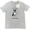 Show in main carousel: E&S PETS Boston Terrier T-Shirt, Grey, Large slide 1 of 3