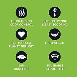 World's Best Comfort Care Unscented Clumping Corn Litter, 8-lb bag slide 2 of 9