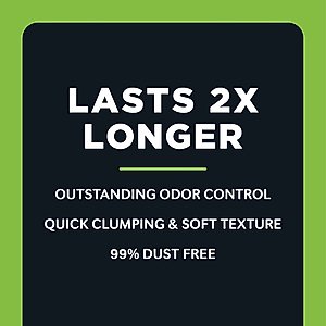 World's Best Comfort Care Unscented Clumping Corn Litter, 28-lb bag