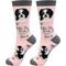 Show in main carousel: E&S PETS Shih Tzu Life Is Better Socks, Pink, one size slide 1 of 3