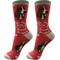 Show in main carousel: E&S PETS Basset Hound Life Is Better Socks, Red, one size slide 1 of 3