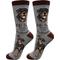 Show in main carousel: E&S PETS Rottweiler Life Is Better Socks, Grey, one size slide 1 of 3