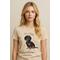 Show in main carousel: E&S PETS Dachshund Black T-Shirt, Ivory, Large slide 4 of 4