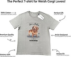 E&S PETS Dachshund T-Shirt, Brown, Large slide 2 of 4