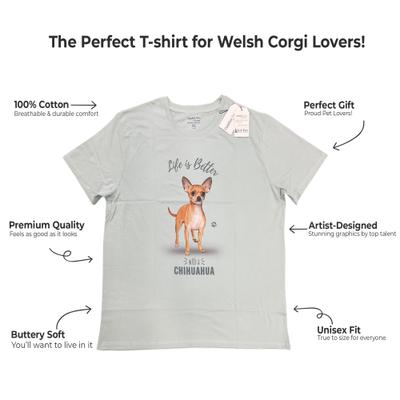 Show full view: E&S PETS Chihuahua T-Shirt, Steel, Large slide 2 of 3