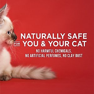 World's Best Multi-Cat Unscented Clumping Corn Cat Litter, 28-lb bag