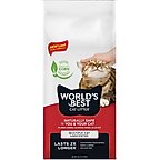 World's Best Multi-Cat Unscented Clumping Corn Cat Litter, 28-lb bag