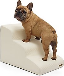 Lesure Dog Stairs, Beige, 3-Step