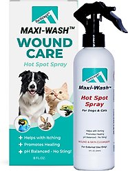 Forticept Maxi-Wash Antimicrobial Skin & Wound Treatment Spray for Dogs, Cats, Horses & Small Pets, 8-oz bottle