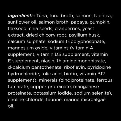 Show full view: Go! Solutions Booster Digestive Health Tuna & Salmon Pate Wet Cat Food, 2.5-oz pouch, 12 count slide 4 of 11