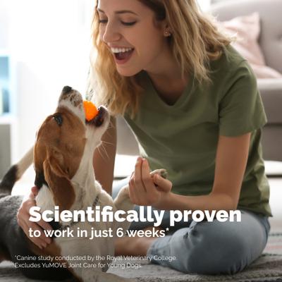 Show full view: Vetnique Labs YuMOVE Chewable Tablet Senior Hip & Joint Maximum Strength Supplement for Dogs, 120 count slide 5 of 10