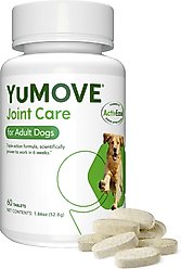 Vetnique Labs YuMOVE Chewable Tablet Joint Supplement for Dogs, 60 count