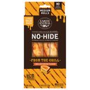 Earth Animal No-Hide From the Grill Long Lasting Natural Rawhide Alternative Medium Grilled Cheese Vegetarian Flavor Rolls Chew Dog Treats, 3 count