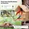 Show in main carousel: Coziwow Wooden Smart Bird Feeder with Camera Solar Powered for Wild Bird, 2.5-L slide 4 of 10