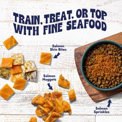 Finfare Smoked Salmon Skin Bite Freeze-Dried Cat Treats, 1.3-oz bag slide 2 of 5