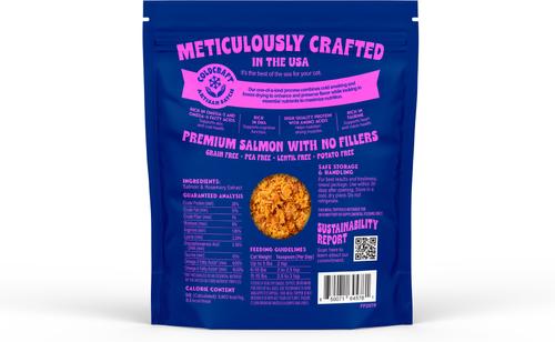 Show full view: Finfare Smoked Salmon Sprinkles Freeze-Dried Cat Food Topper, 1.3-oz bag slide 3 of 7