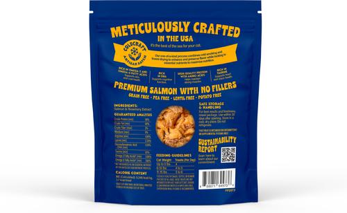 Show full view: Finfare Smoked Salmon Nugget Freeze-Dried Cat Treats, 1.3-oz bag slide 3 of 7