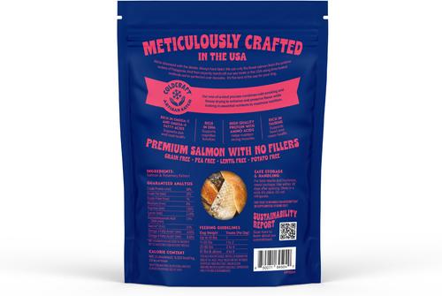 Show full view: Finfare Smoked Salmon Skin Strip Freeze-Dried Dog Treats, 2-oz bag slide 3 of 7