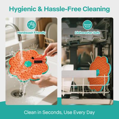 Show full view: allforpaws Calming Pals Lick A Disk Dog Toy slide 7 of 8