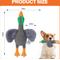 Show in main carousel: allforpaws Zootex Soft Wing Mallard Plush Dog Toy slide 4 of 8