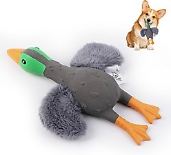 allforpaws Zootex Soft Wing Mallard Plush Dog Toy