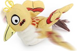allforpaws Catoon Jittering Bird Plush Cat Toy, Yellow slide 2 of 8