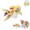 Show in main carousel: allforpaws Catoon Jittering Bird Plush Cat Toy, Yellow slide 1 of 8