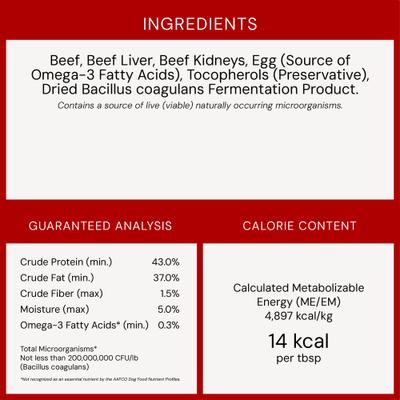 Show full view: Stella & Chewy's Marie's Magical Breakfast Sprinkles Freeze-Dried Raw Breakfast Burger Recipe Grain-Free Dog Food Topper, 7-oz bag slide 10 of 11