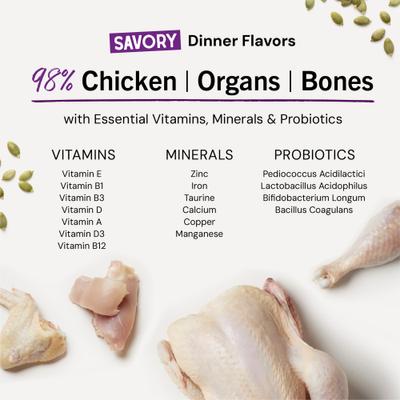 Show full view: Stella & Chewy's Marie’s Magical Dinner Dust Cage Free Chicken Recipe Freeze-Dried Raw Cat Food Topper, 7-oz bag slide 9 of 12