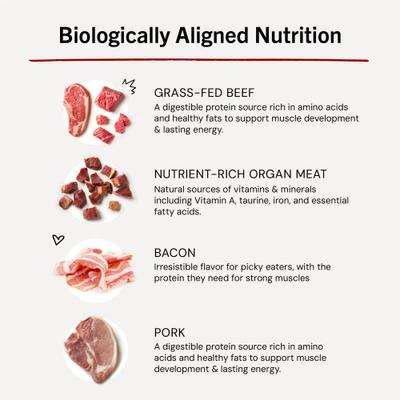 Show full view: Stella & Chewy's Marie's Magical Dinner Dust What's Shak'n Bac'n Recipe Freeze-Dried Raw Dog Food Topper, 7-oz bag slide 9 of 14