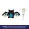 Show in main carousel: Frisco Halloween Bat Interactive Sound Flapping Electronic Plush Cat Toy with Silvervine & Catnip slide 3 of 8