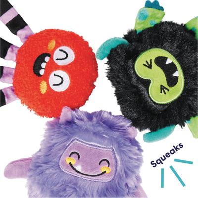 Show full view: Frisco Halloween Monster House Hide & Seek Puzzle Plush Squeaky Dog Toy, Small/Medium slide 4 of 10