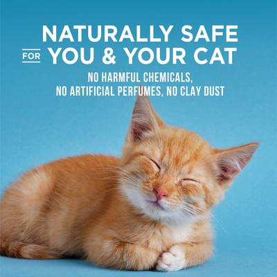 Show full view: World's Best Multiple Cat Lotus Blossom Scented Clumping Corn Cat Litter, 28-lb bag slide 9 of 11