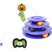 Show in main carousel: Frisco Halloween Cat Tracks Cat Toy, Spider & Pumpkin with Feathers & Silvervine/Catnip slide 1 of 8