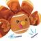 Show in main carousel: Frisco Fall Turkey Fetch Squeaky Tennis Ball Dog Toy, Large, 1 count slide 3 of 8
