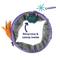 Show in main carousel: Frisco Halloween Spiral Tunnel Cat Toy with Feathers, Silvervine & Catnip slide 3 of 8