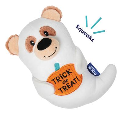 Show full view: Frisco Halloween Ghost Bear Plush Squeaky Dog Toy, Medium slide 4 of 9