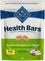 Blue Buffalo Health Bars Apple & Yogurt Mini Dog Treats, 1-lb bag