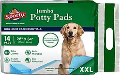 Spotty Ultrasorb Puppy Pee Pads, 28 x 34-in, 14 count