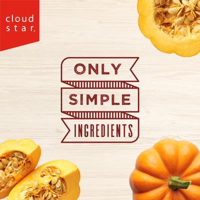 Show full view: Cloud Star Wag More Bark Less Grain-Free Pumpkin Crunchy Dog Treats, 14-oz box slide 5 of 11