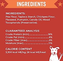 Cloud Star Wag More Bark Less Grain-Free Pumpkin Crunchy Dog Treats, 14-oz box slide 2 of 8