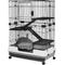 Show in main carousel: A&E Cage Company 43-in 4-Tier Small Animal Cage, Black, X-Large slide 1 of 1