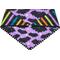Show in main carousel: Frisco Reversible Bats & Striped Bandana with Pom-Pom Trim Costume, X-Large/XX-Large slide 4 of 9