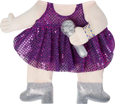 Show full view: Frisco Front Walking Pop Star Dog Costume, Medium slide 4 of 10