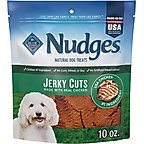 Blue Buffalo Nudges Jerky Cuts Chicken Dog Treats, 10-oz bag