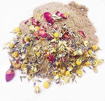 Show full view: Pampered Chicken Mama Pick Me Up Floral Dust Bath Chicken Insect Control, 10-lb bag slide 2 of 7