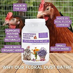 Pampered Chicken Mama Pick Me Up Floral Dust Bath Chicken Insect Control, 5-lb bag slide 2 of 8
